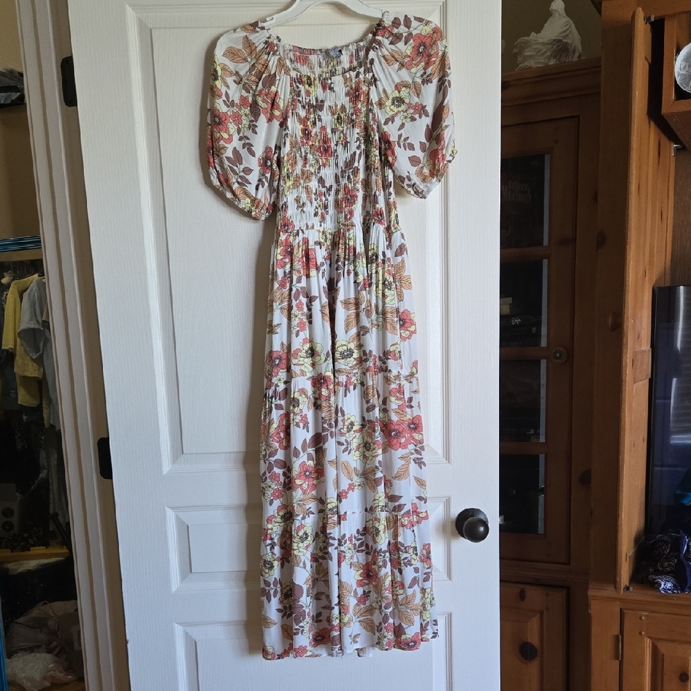 Floral Print Women's Dress